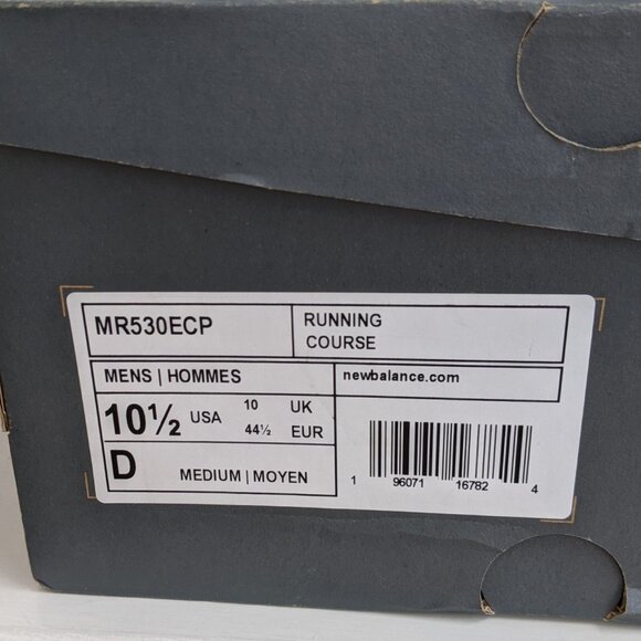 NEW BALANCE MEN'S NEW NEVER WORN SIZE 10.5 PINK/WHITE - Picture 9 of 10